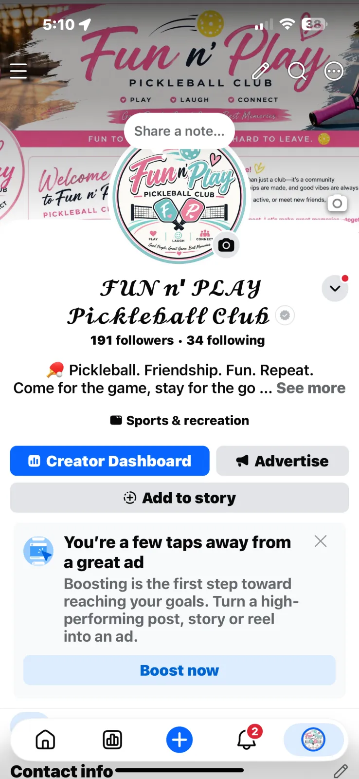 FUN n’ PLAY Pickleball Club — Photo 2
