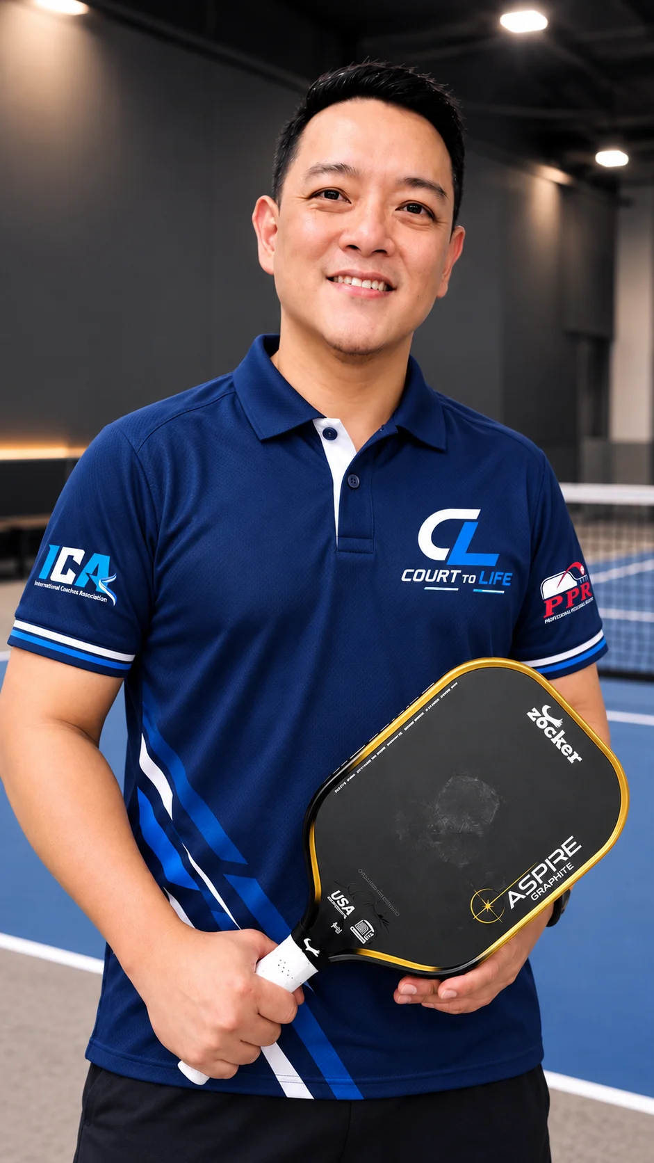 Rene Oliva — Certified Pickleball Coach in Cebu City, Cebu