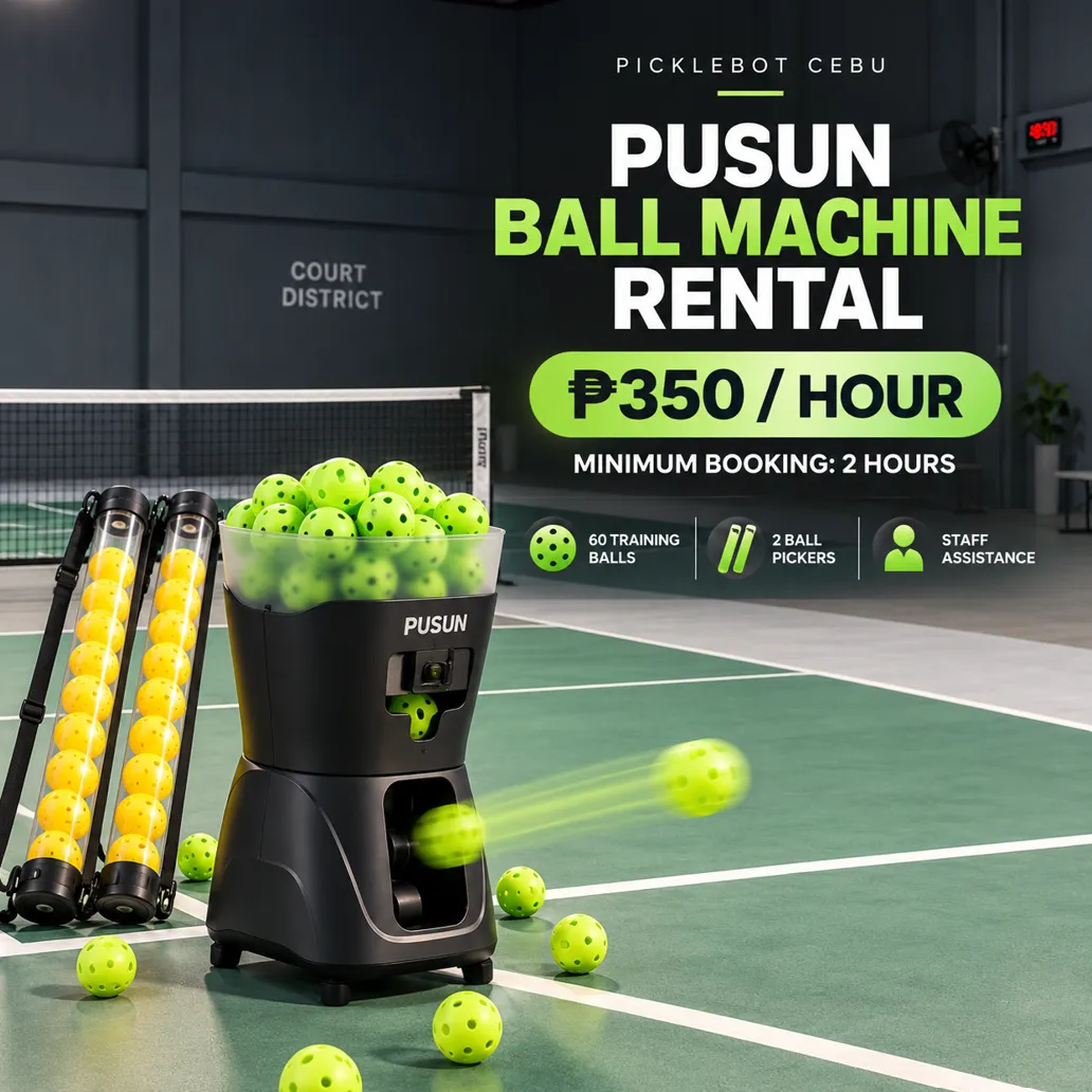 Picklebot Cebu - Pickleball ball machine rental — Photo 2
